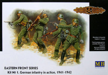 German Infantry In Action