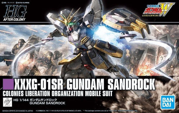 BANDAI - #228 XXXG-01SR Gundam Sandrock Gundam Wing HGAC - Model Kit (2471952)