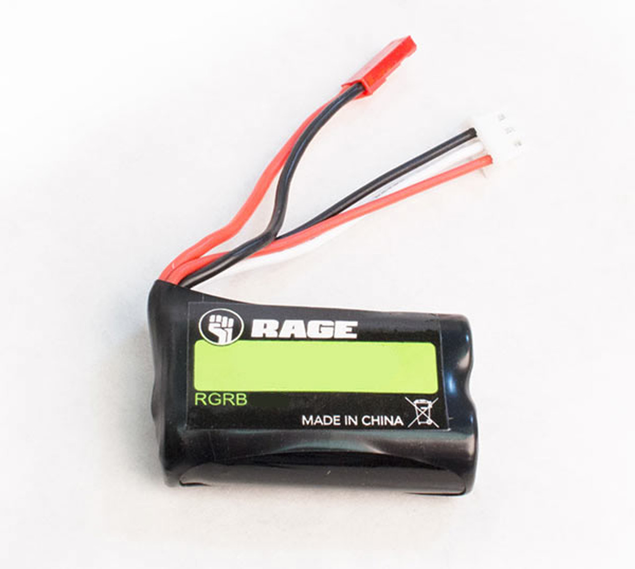 Rage RC 7.4v, 500mAh Li-ion Battery; LightWave