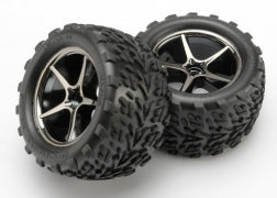 1/16 e revo rims & tires