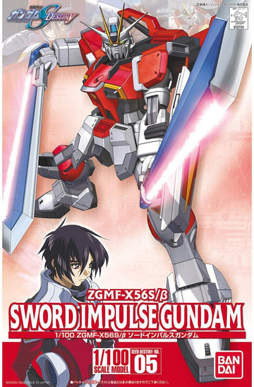 1/100 Bandai SEED Destiny #5 Sword Impulse Gundam - 1132131