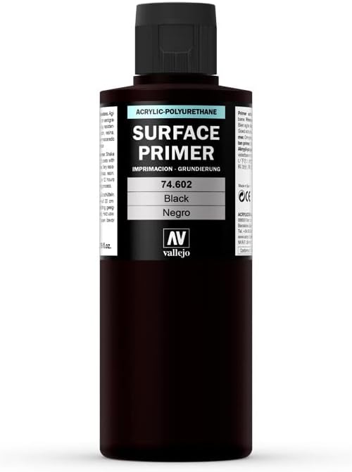 Vallejo Surface Primer 74602 Black (200ml)