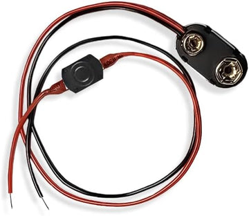 9 Volt Snap & Micro Push Button Switch For LED's