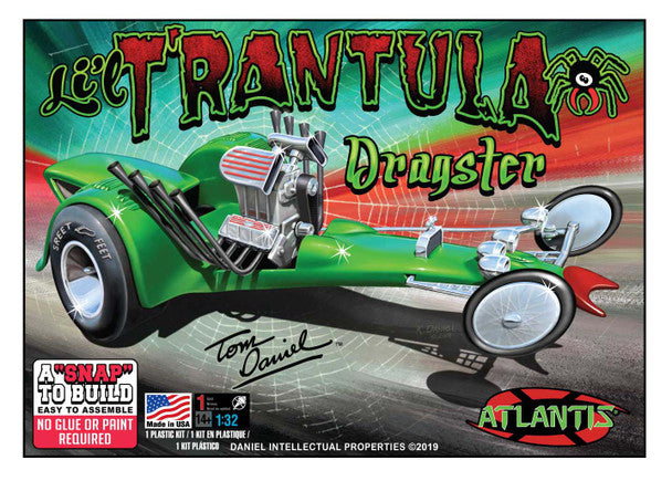 Tom Daniel Lil Trantula Show Rod Snap Plastic Model Kit 1/32