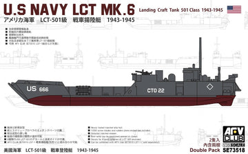 1:350 USN LCT MK 6 501 Class Landing Craft