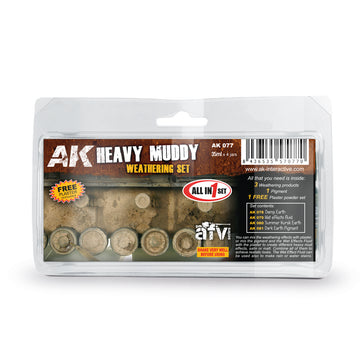 AK Interactive Heacy Muddy Set
