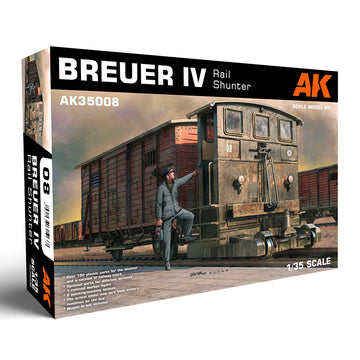 1/35 Breuer IV Rail Shuter Locomotive W/Track