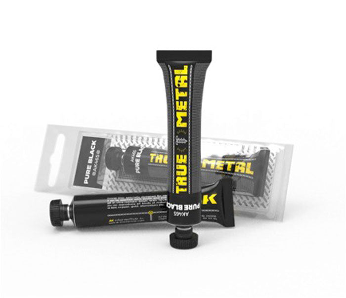 Ture Metal Pure Black Wax Paint 20ml Tube