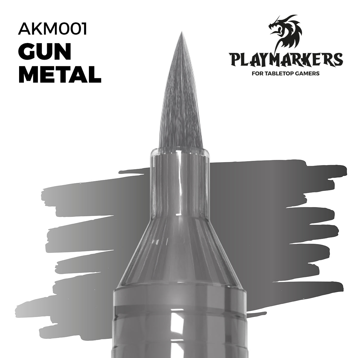 Playmarkers: Gun Metal Acrylic Paint