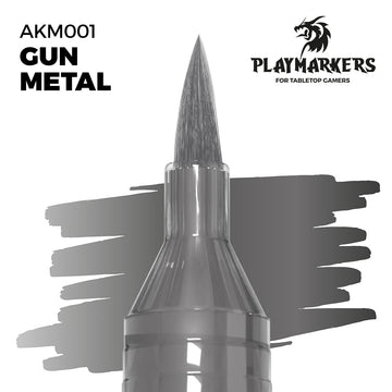 Playmarkers: Gun Metal Acrylic Paint
