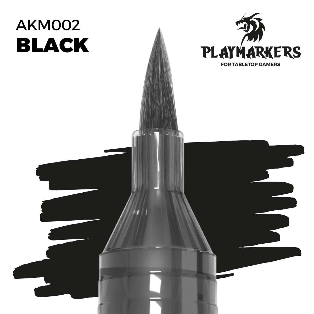 Playmarkers: Black Acrylic Paint