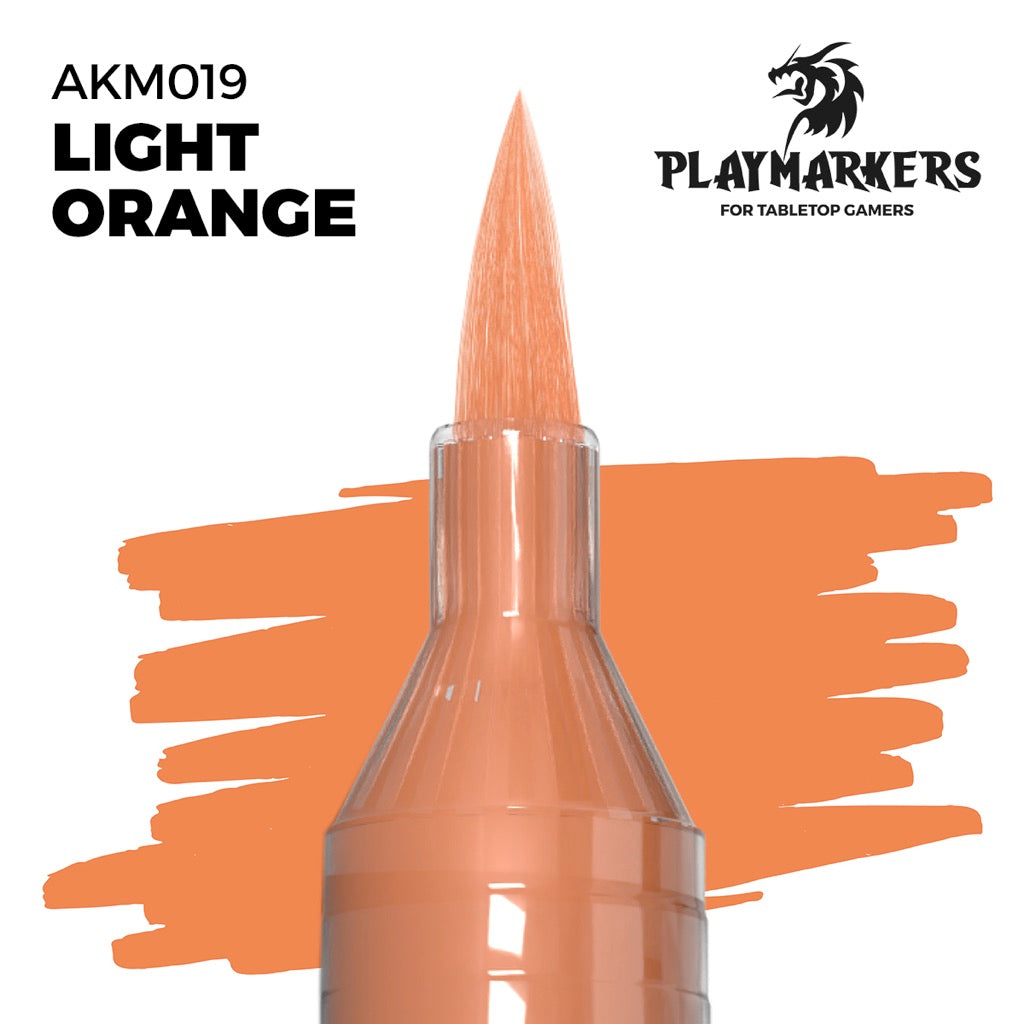 Playmarkers: Light Orange - Acrylic