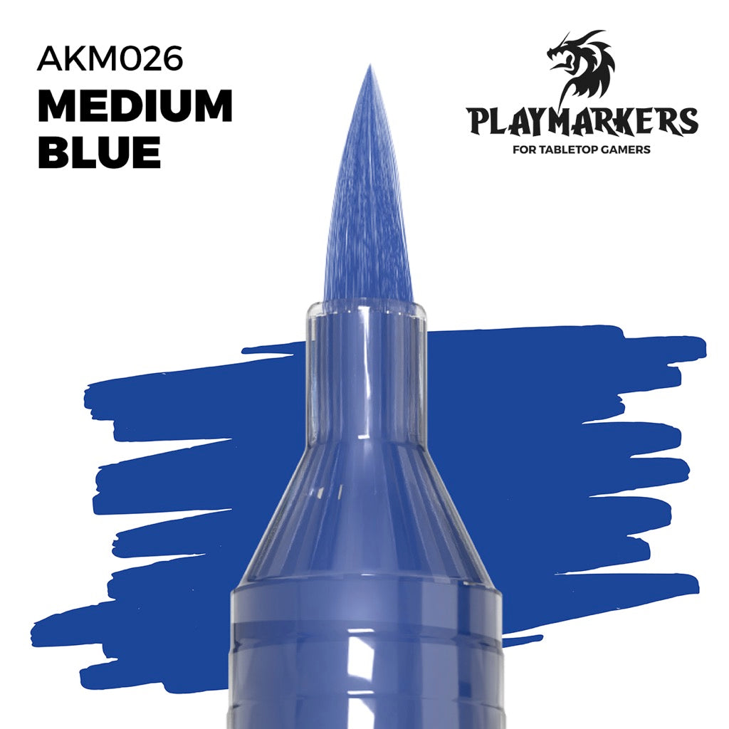 Playmarkers: Medium Blue - Acrylic