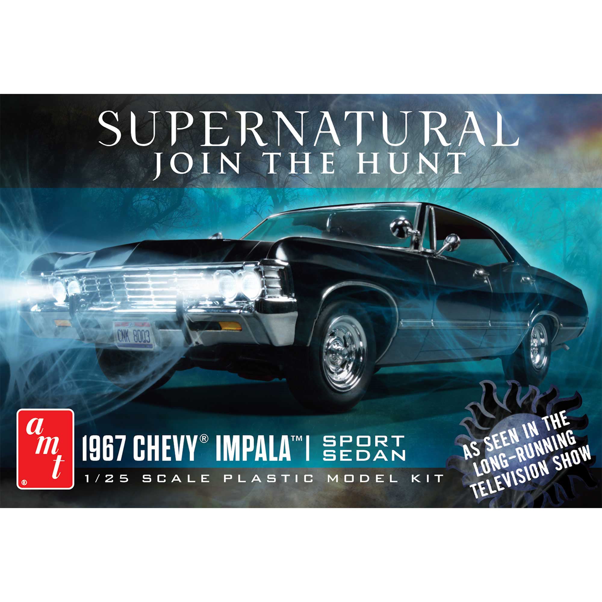 AMT 1/25 1967 Impala, Supernatural, Model Kit