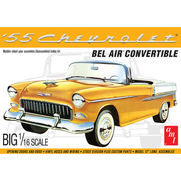 AMT 1/16 1955 Chevy Bel Air Convertible Model Kit