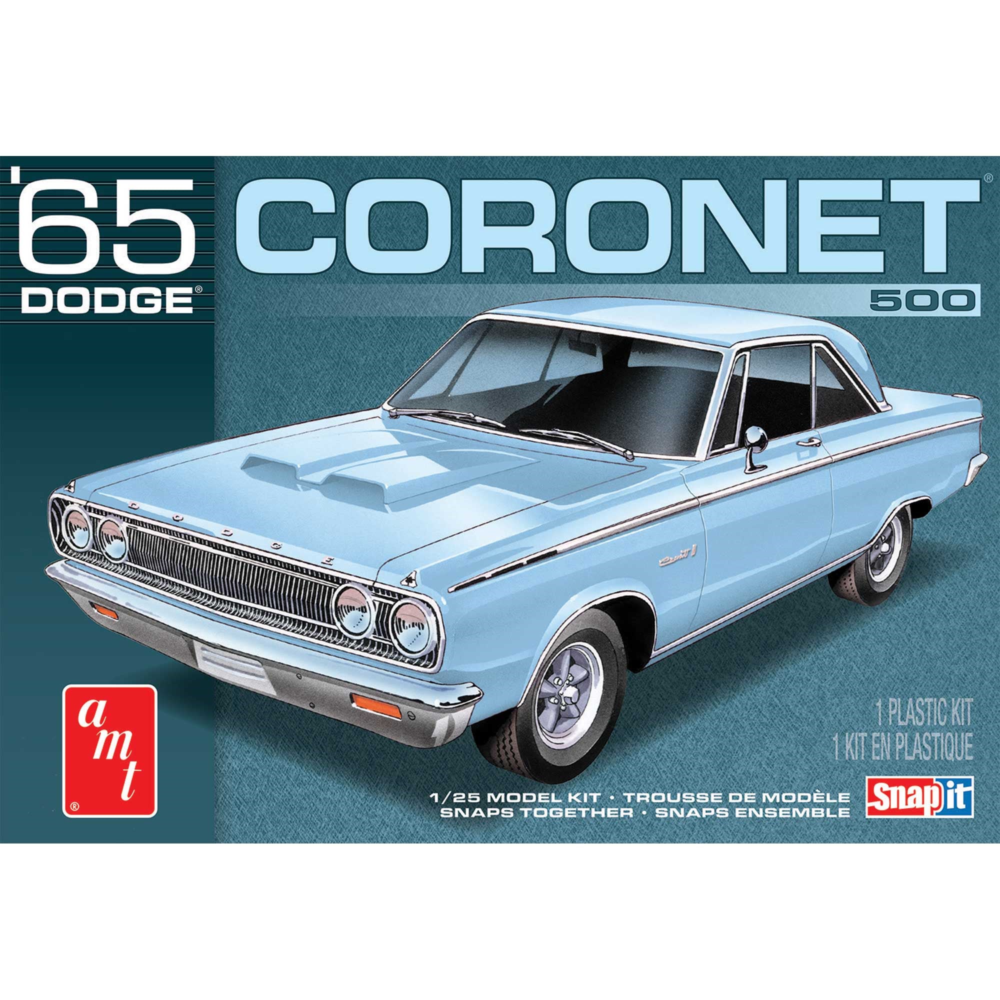 AMT 1/25 1965 Dodge Coronet Snap for Snap Kits