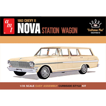 AMT 1/25 1963 Chevy II Nova Station Wagon Craftsman