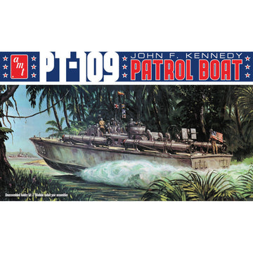 This is the AMT/ERTL JFK PT-109 plastic model military ship kit 1/64 scale.