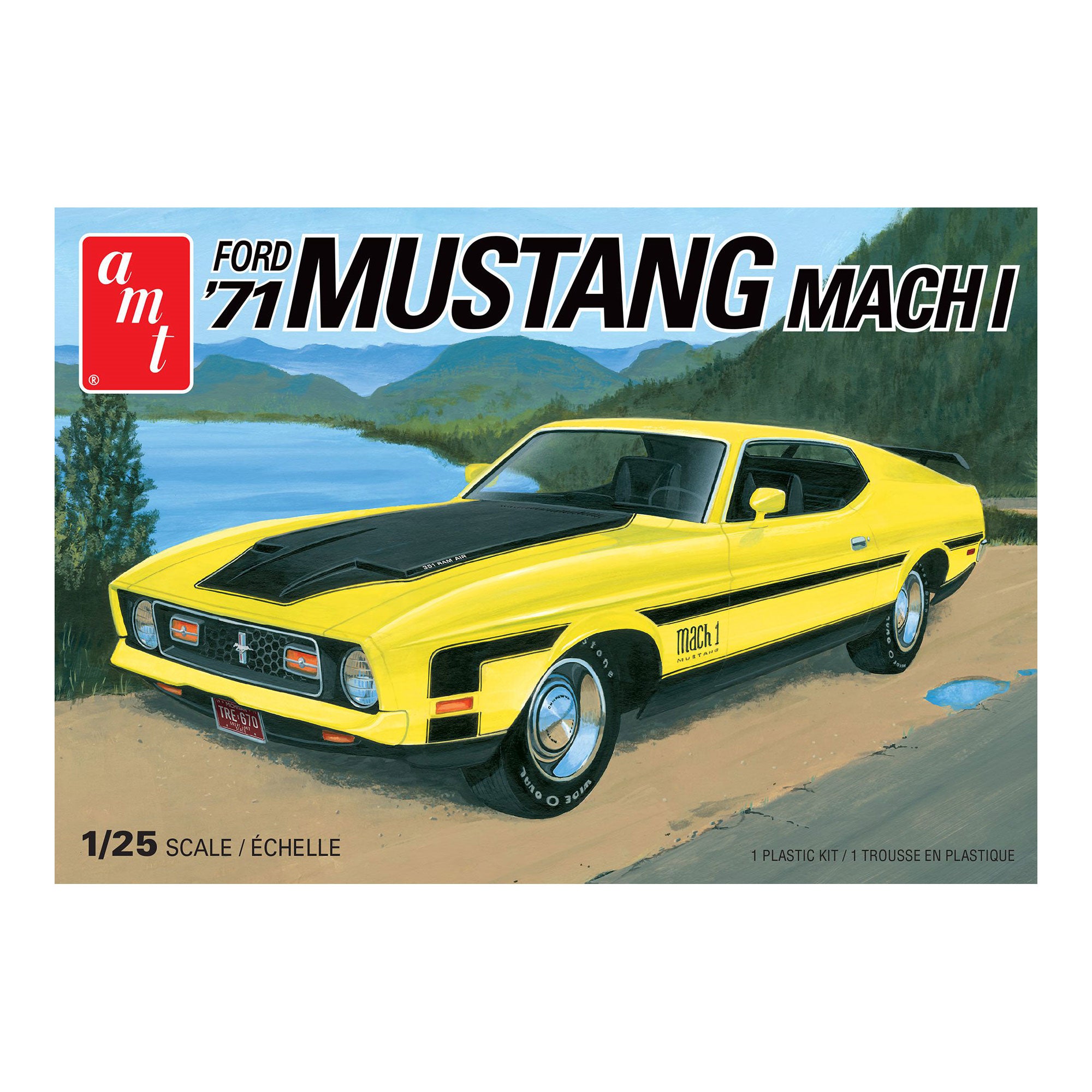 AMT 1/25 1971 Ford Mustang Mach I