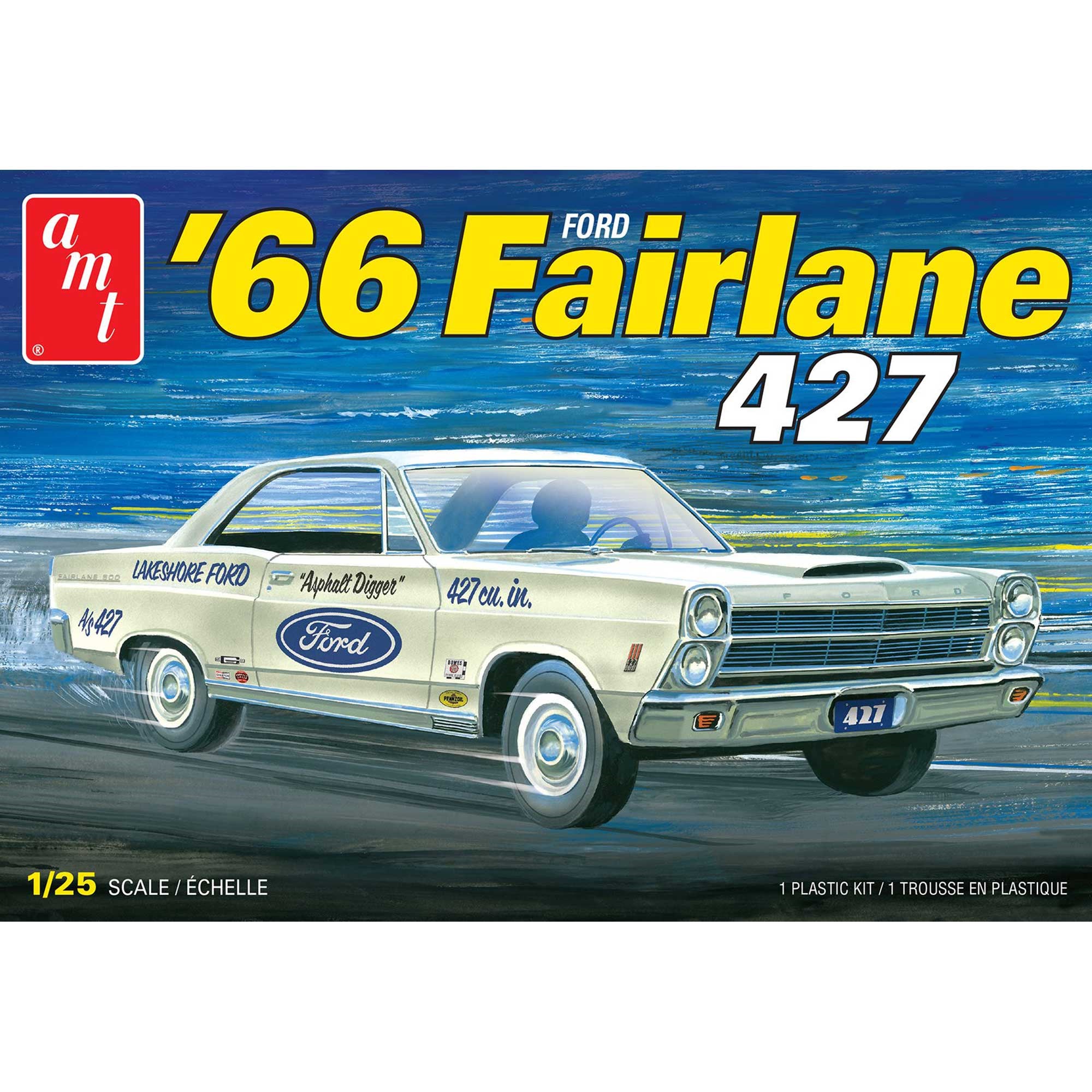 AMT 1/25 1966 Ford Fairlane 427