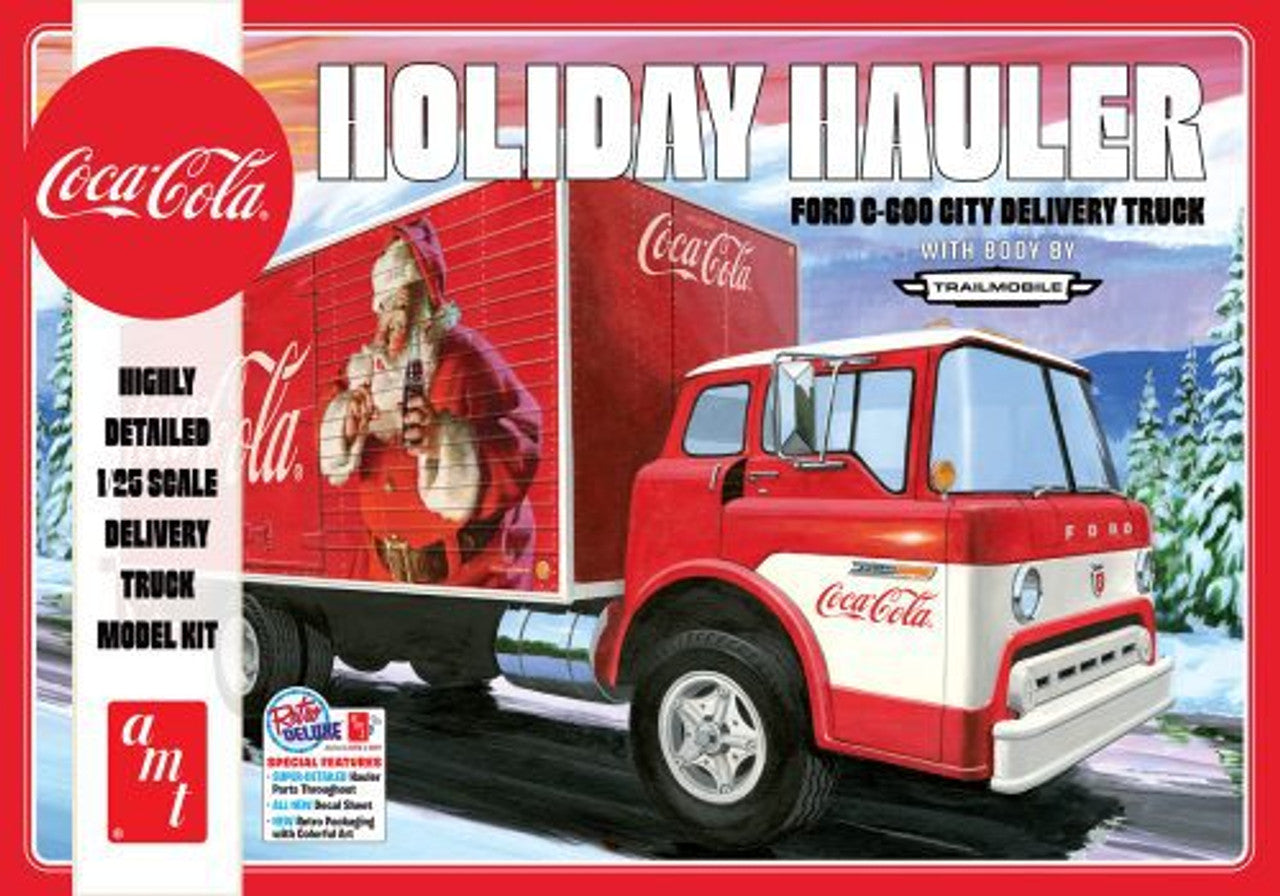 AMT 1459 Ford C-600 City Holiday Delivery Truck Coca-Cola Skill 2