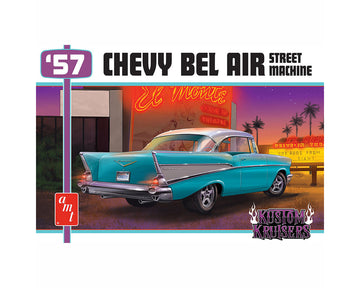 AMT 1/25 1957 Chevy Bel Air Street Machine Model Kit