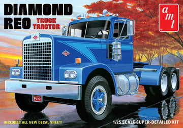 AMT Diamond Reo Truck Tractor 1:25 Scale Model Kit