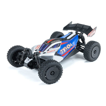 1/14 TYPHON GROM 4X4 RTR Brushed Buggy (Battery & Charger Included), Blue/Silver