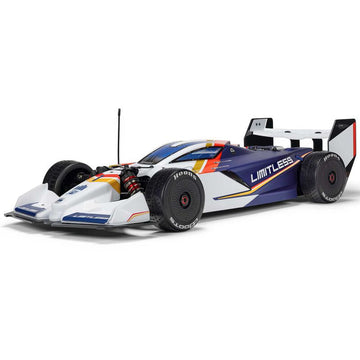 1/7 LIMITLESS 8S AVC 4X4 RTR Brushless Street Speed, White/Blue