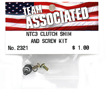 Team Associated Clutch Shim and Screw Kit (GT2)