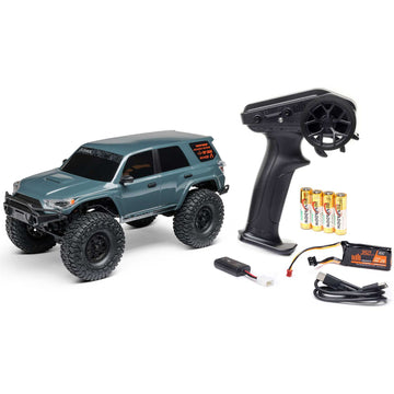 Axial SCX24 Toyota 4Runner 1/24 4WD RTR Scale Mini Crawler (Grey) w/2.4GHz Radio, Battery & Charger