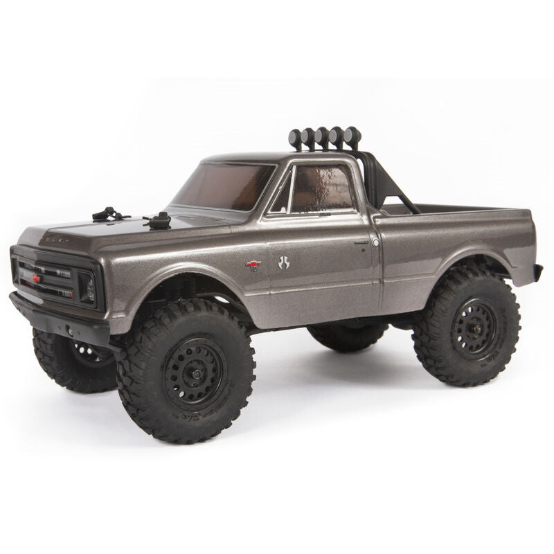 1/24 SCX24 1967 Chevrolet C10 4WD Truck Brushed RTR, Silver