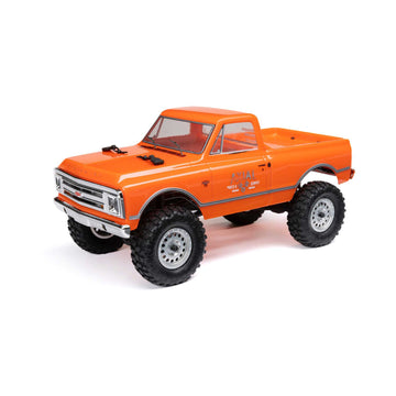 Axial SCX24 1967 Chevrolet C10 1/24 4WD RTR Scale Mini Crawler (Orange) w/2.4GHz Radio