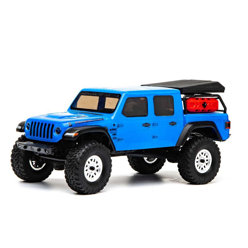 1/24 SCX24 Jeep JT Gladiator 4WD Rock Crawler Brushed RTR, Blue