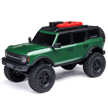 Axial SCX24 Ford Bronco Hard Body 1/24 4WD RTR Scale Mini Crawler (Green) w/2.4GHz Radio, Battery & Charger