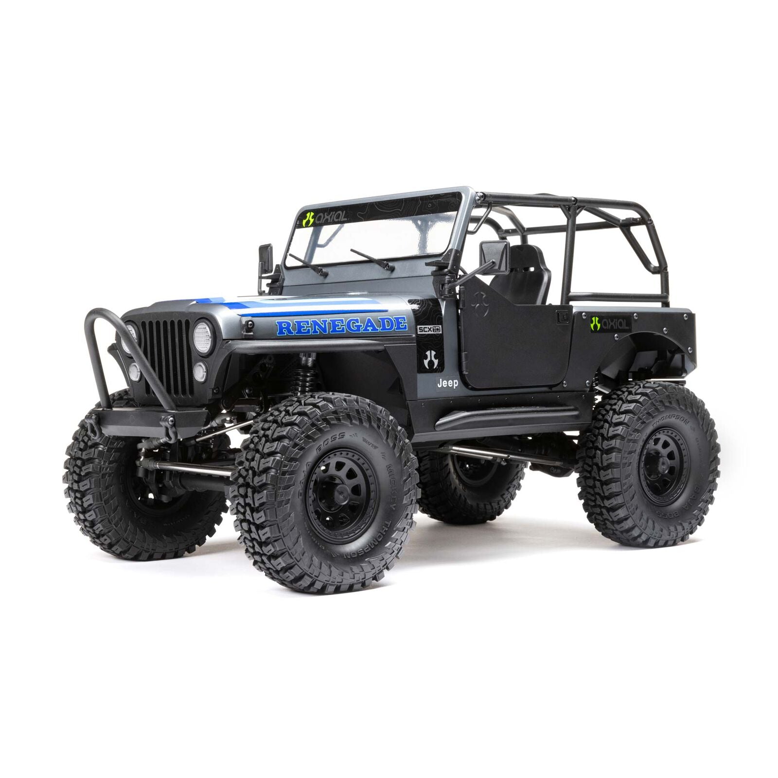 Axial SCX10 III Jeep CJ-7 RTR 4WD Rock Crawler (Grey) w/DX3 2.4GHz Radio