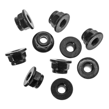 Axa1045 nylon locknut m4 black