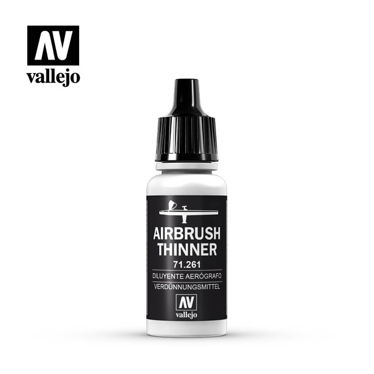 VLJ71261 - Vallejo Airbrush Thinner 17ml