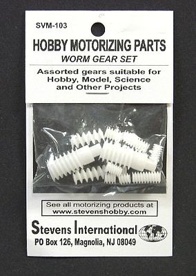 Assorted Plastic Twin Gear Set (1.9mm ID) (20pcs)