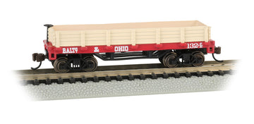 Bachmann N 15452 Old-Time Wood Gondola, Baltimore And Ohio #1324