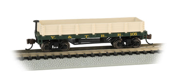 Bachmann N 15453 Old-Time Wood Gondola, Virginia And Truckee #105