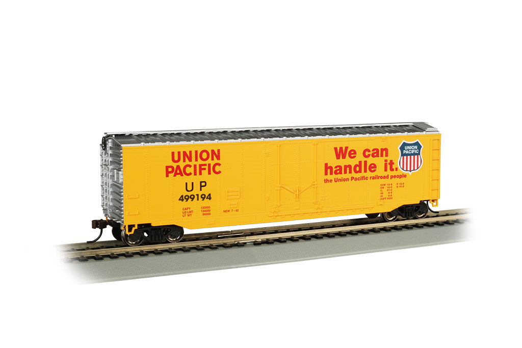 Bachmann HO 18038 50' Plug Door Box Car, Union Pacific #499194