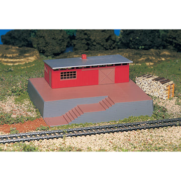 Bachmann HO Storage Building w/Steam Whistle