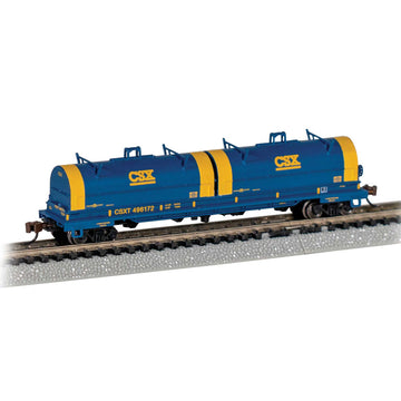 N 55' Steel Coil Car w/ Coil Load & Rounded Hood - CSX® #496172