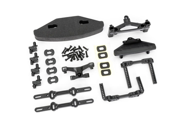 Traxxas 4-Tec Drift Front/Rear Body Mounts/Posts