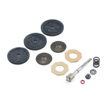 Team Losi Racing 22 5.0 Complete SHDS Slipper System w/72, 78 & 81T Spur