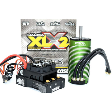 CASTLE CREATIONS CSE010016702 MAMBA XLX 2 1/5 ESC/1100KV MOTOR COMBO