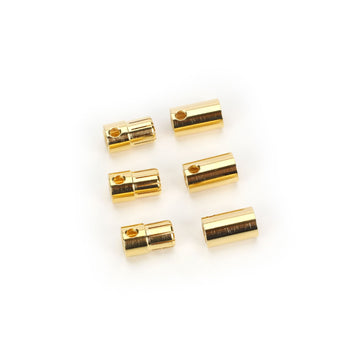 High Current Connector: 8.0mm Bullet Set (3) Castle Creations