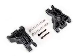 Traxxas Hoss/Rustler/Slash 4x4 Extreme Heavy Duty Hub Carriers (Black) (2)