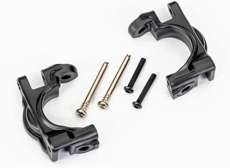 Traxxas Hoss/Rustler/Slash 4x4 Extreme Heavy Duty Caster Blocks (Black) (2)